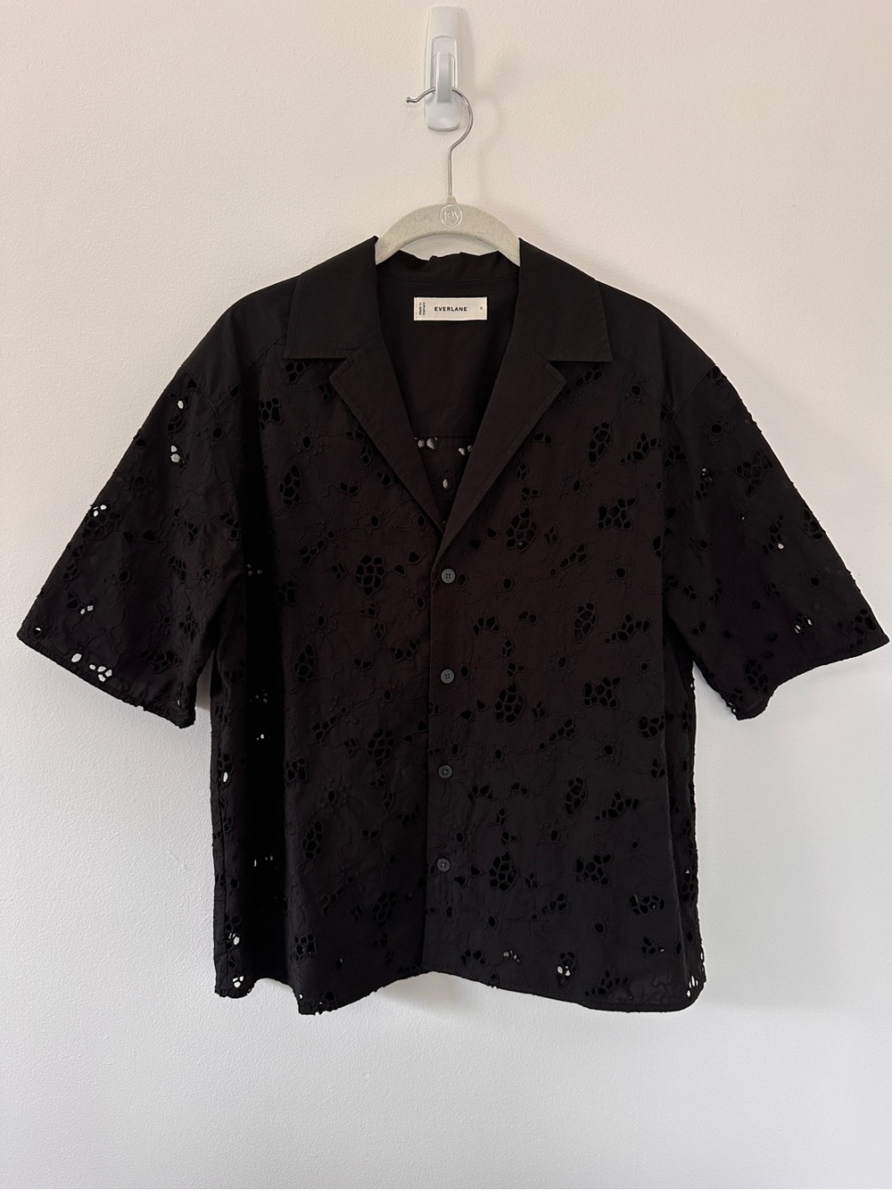 Everlane Eyelet Camp Shirt